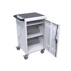 Chariot et armoire de recharge mobile pour tablettes et ordinateurs portables 32 appareils