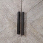 Meuble d'appoint blanc délavé