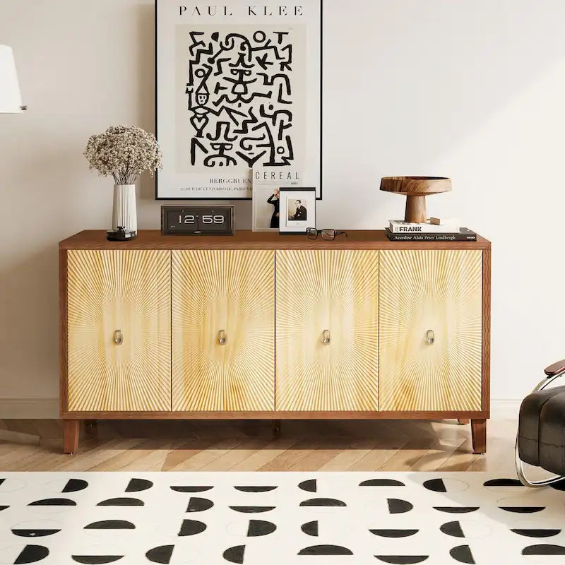 Armoire de rangement à 4 portes