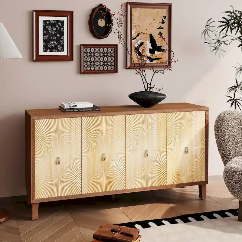 Armoire de rangement à 4 portes