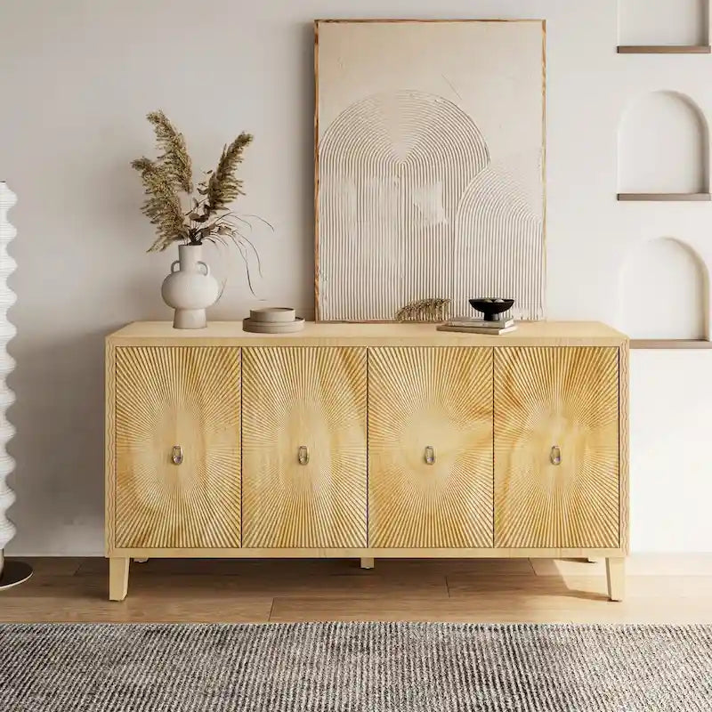 Armoire de rangement à 4 portes