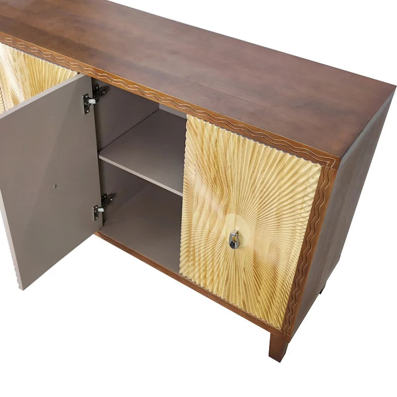 Armoire de rangement à 4 portes