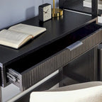 Bureau avec 2 bibliothèques étroites