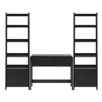 Bureau avec 2 bibliothèques étroites