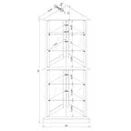 Meuble avec éclairage