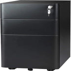 Commode de classement mince à 3 tiroirs - 17,7P x 11,8L x 23H