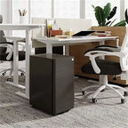 Commode de classement mince à 3 tiroirs - 17,7P x 11,8L x 23H
